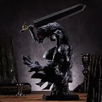 23cm Berserk Guts Anime Figure Guts Berserker Armor Action Figure Berserk Zodd L size Figurine Collectible Model Doll Toys Gifts