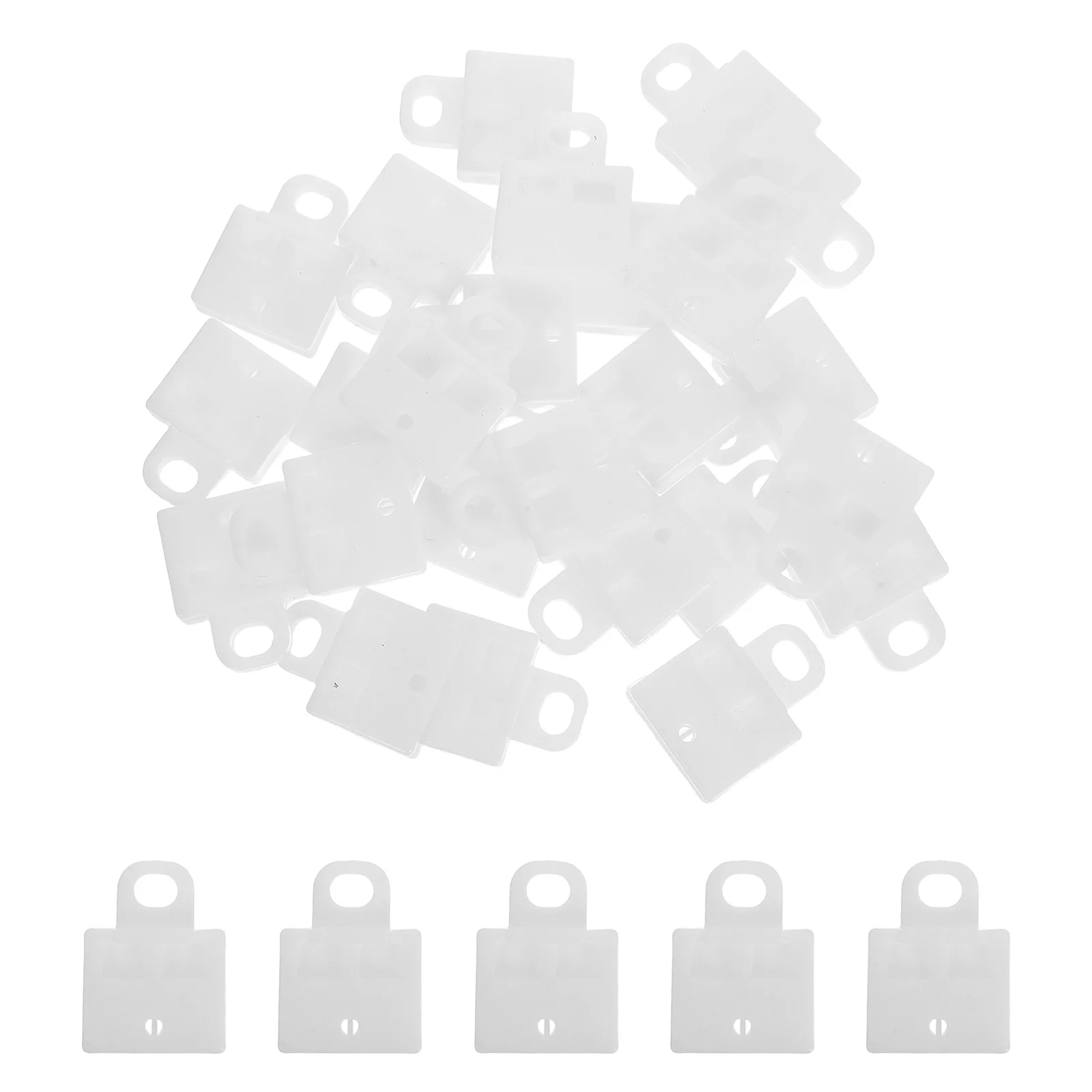 

30Pcs Window Regulator Glass Channel Clips Stable Fixing Wear-Resistant Durable Auto Door Glass Brackets Quiet Driving Use