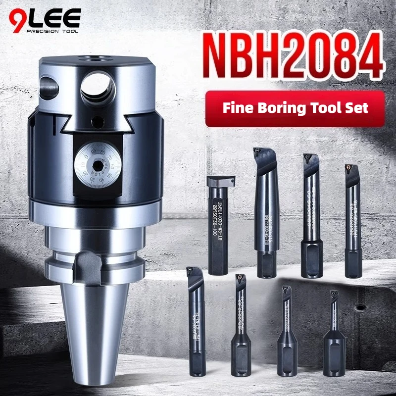 

NBH2084 Расточные инструменты Высокоточный набор точных расточных фрез BT40 Расточный диапазон 8 мм-280 мм Фрезерный станок с ЧПУ Расточные инструменты