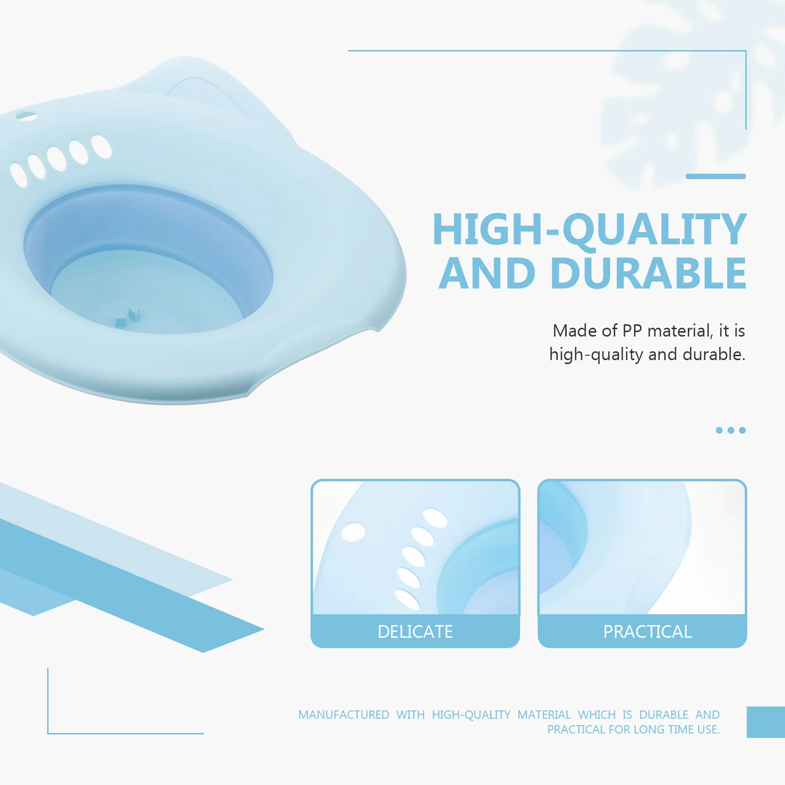 

Sitz Bath Basin Foldable Toilet Basin For Postpartum Care Durable Washable Reusable Household Bathroom Accessory