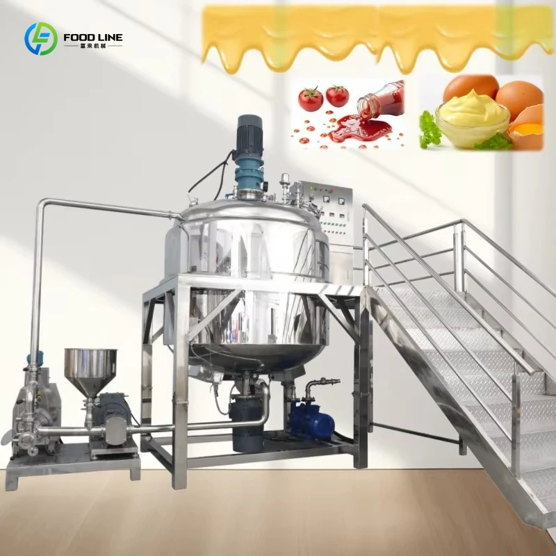 Customized Automatic Ketchup Production Line 2026 Latest Model Making Machine