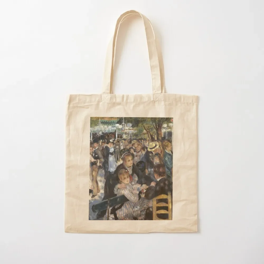 

Bal du Moulin de la Galette Oil Painting by Auguste Renoir Tote Bag Gift bags tote bag custom shoping bag