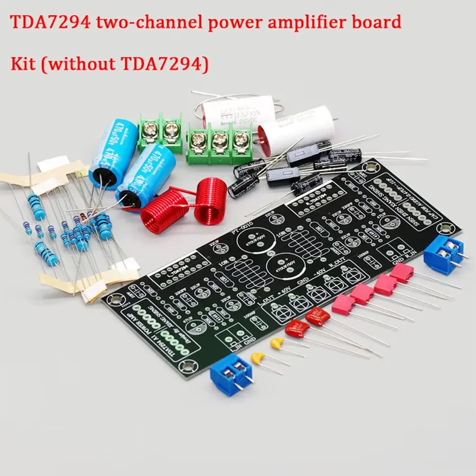 TDA7294 100W+100W Dual-Channel Audio Amplifier Board Power Amplifier Board HIFI Amplifier Module DIY Accessories sound Retrofit