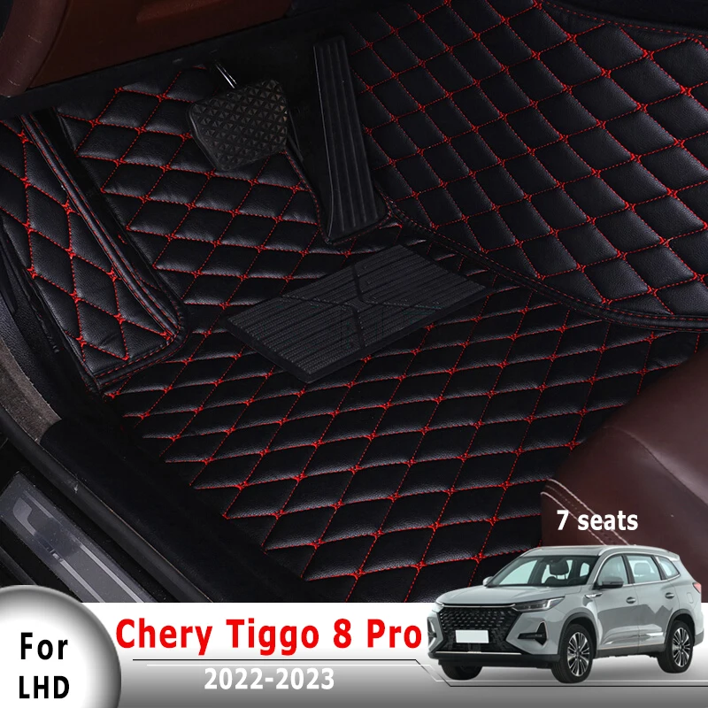 

Carpets For Chery Tiggo 8 Pro 2022 2023 (7 seats) Car Floor Mats Auto Interiors Accessories Foot Pedal Rugs Covers Waterproof