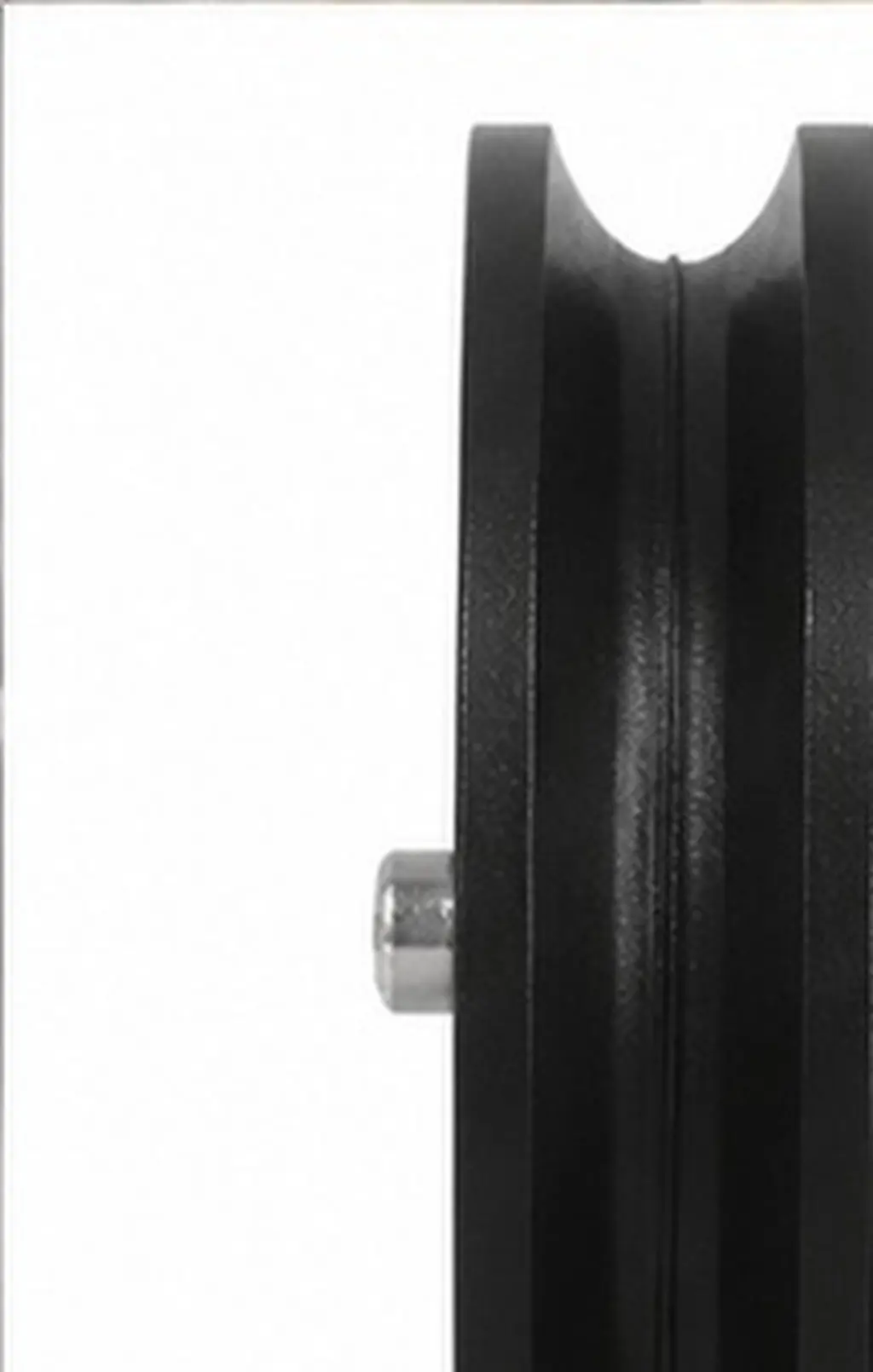 2Pcs Vintage Lamp Pulley System Black Heavy Duty Ceiling Mount Pulley Adjustable Height Pendant Light Cable