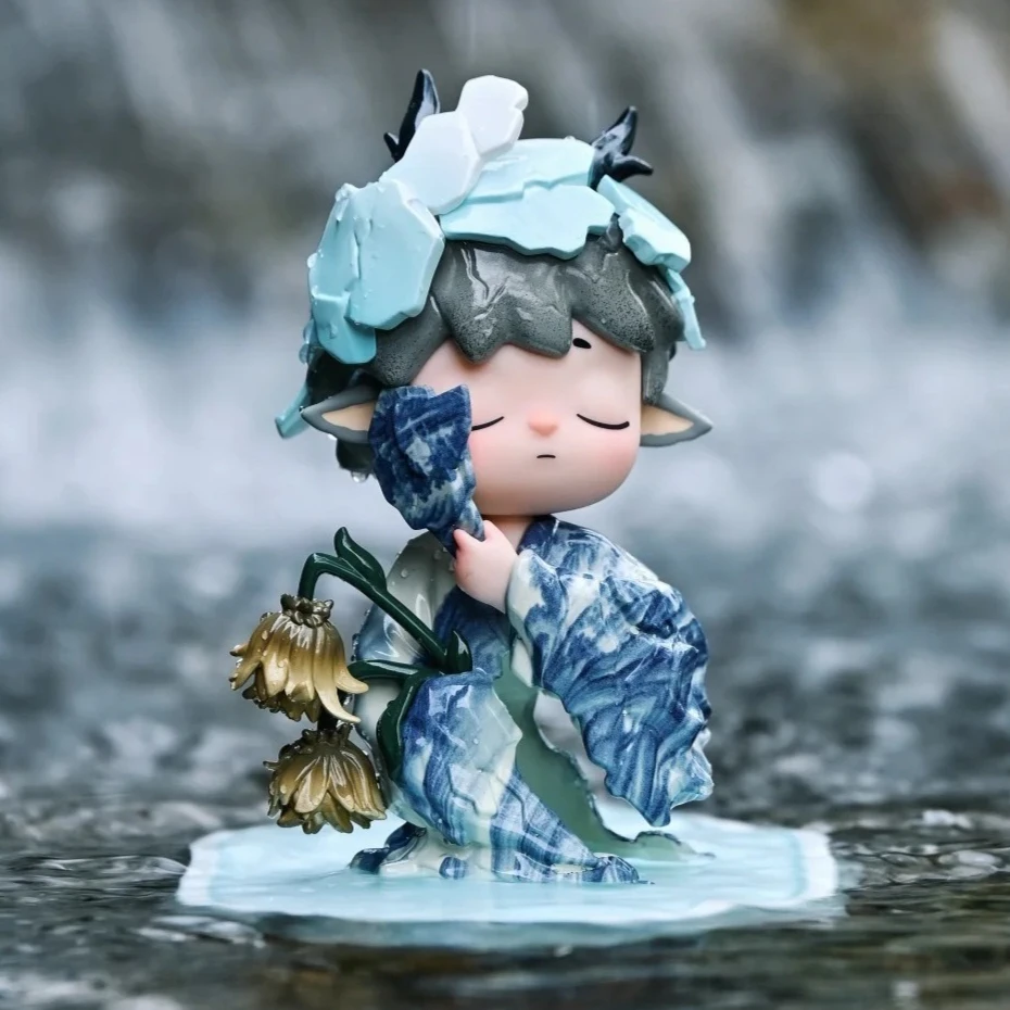 Подлинная серия MIMI ECHOES OF MOUNTAINS AND RIVERS, игрушки в глухой коробке, фигурки Mimi, куклы, загадочная коробка, украшения, игрушки, подарок на день рождения