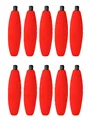 10pcs red