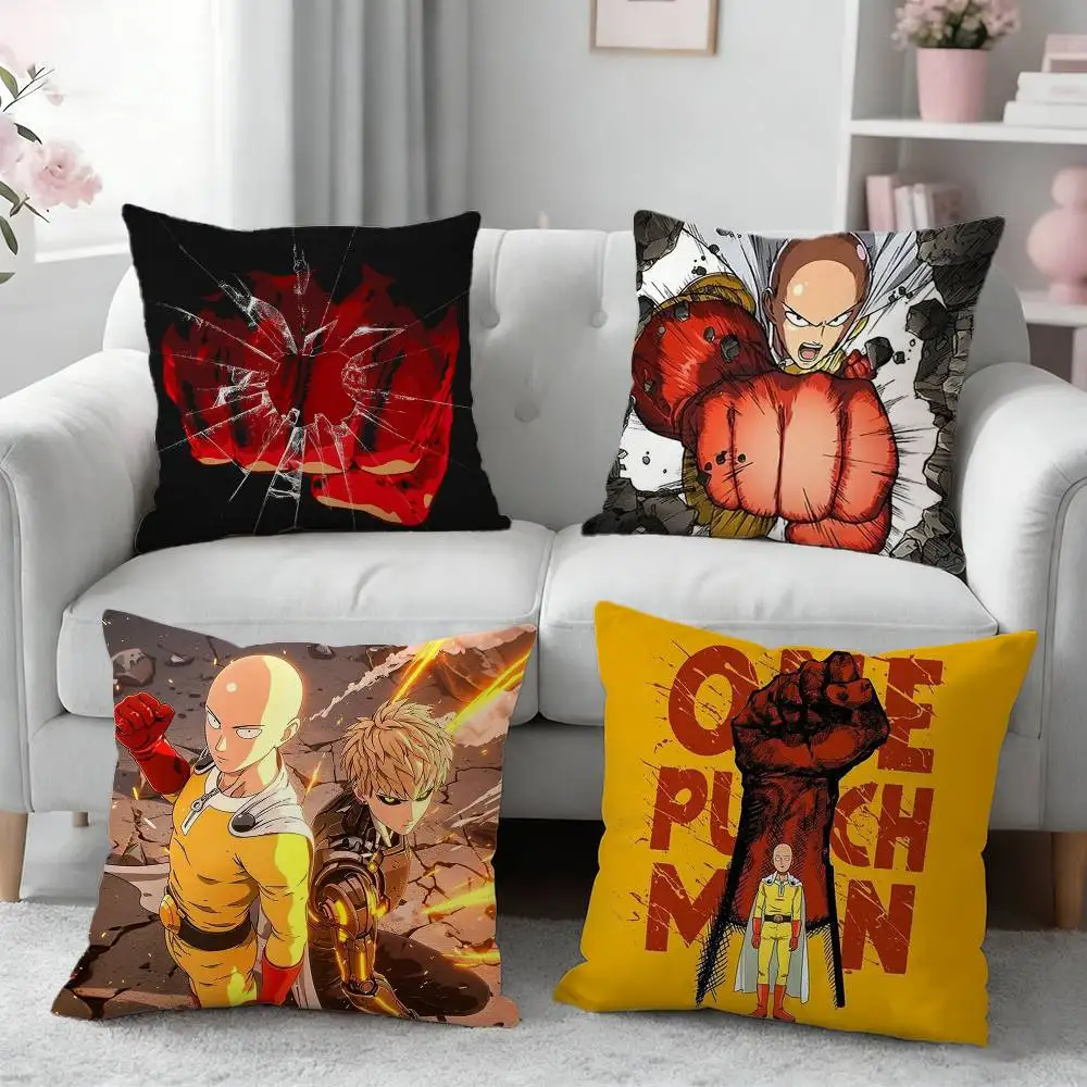 

One-Punch Man Pillow Case Pattern Printed Pillowcase For Living Room Sofa Cushion Cover