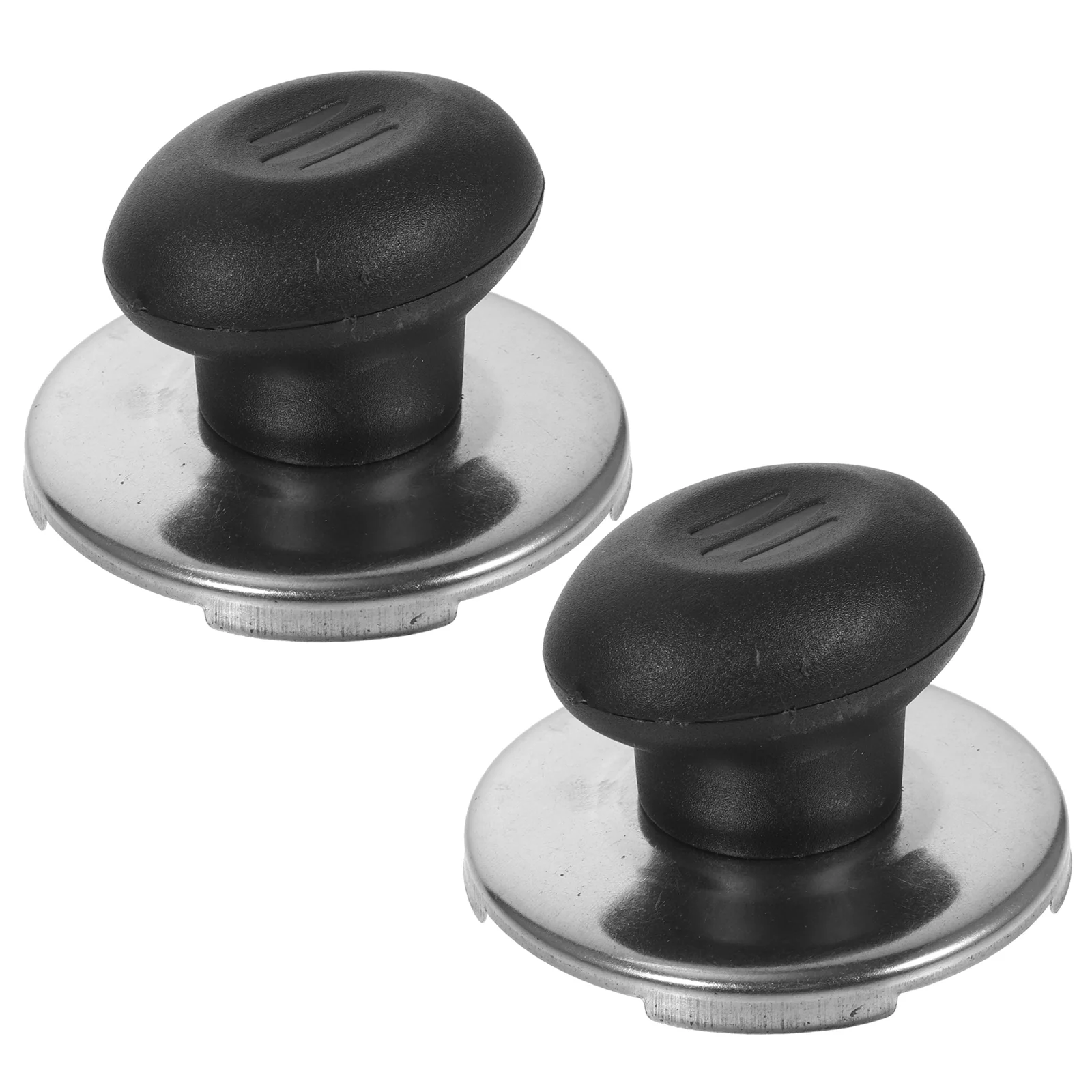 2 Pcs Pot Kettle Lid Cookware Handles Whistle Replacement Knob Shopping Stainless