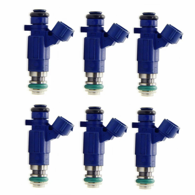 6Pcs Fuel Injector Nozzle For Nissan Safari Patrol GTR Skyline R34 RB25DET 2.5 16600-AA500 FBJE100 16600AA500