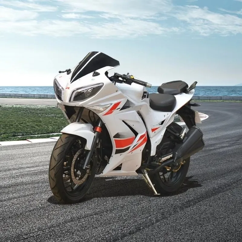 4-Stroke 350cc Dual Cylinder Race Motorcycle
