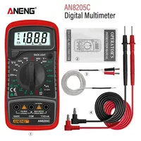 ANENG AN8205C Multimeter AC/DC Digital Ammeter Volt Ohm Multimetro Tester Meter With Thermocouple LCD Backlight Portable