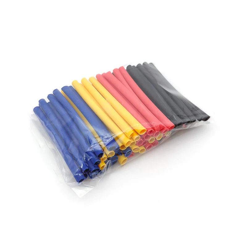 328Pcs Sleeving Wrap Wire Car Electrical Cable Kits Heat Shrink Tube Tubing Polyolefin 8 Sizes Mixed Color