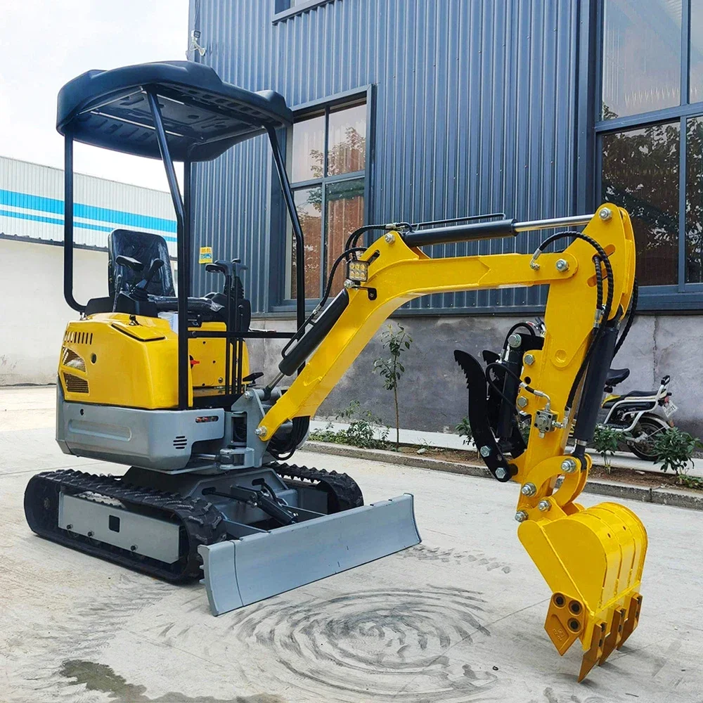 excavadora  digger machine small soil digger machine 0.8ton  excavators for sale