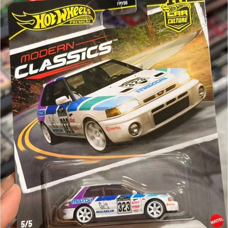 2026 Hot Wheels Premium FPY86-S Modern Classics Model Car Toyota Ferrari Testarossa Porsche 993 Gt2 Mazda 1:64 Diecast Collector