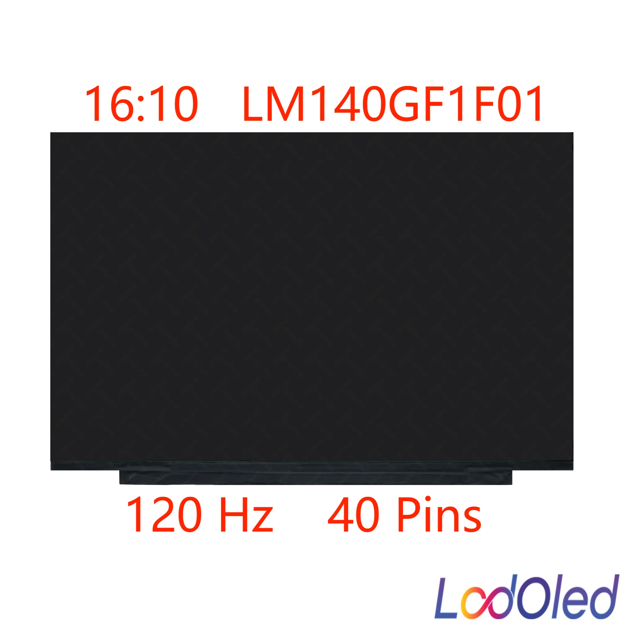 14.0'' 120Hz QHD LM140GF1F01 NCP005C LED LCD Screen Display IPS Panel Matrix 2560x1600 40 pins Non-Touch