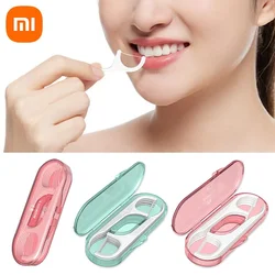 Xiaomi 10 Pcs/Box Floss Toothpick Set Interdental Brush Dental Floss Pick Portable Floss Teeth Cleaner Youpin With Storage Tube