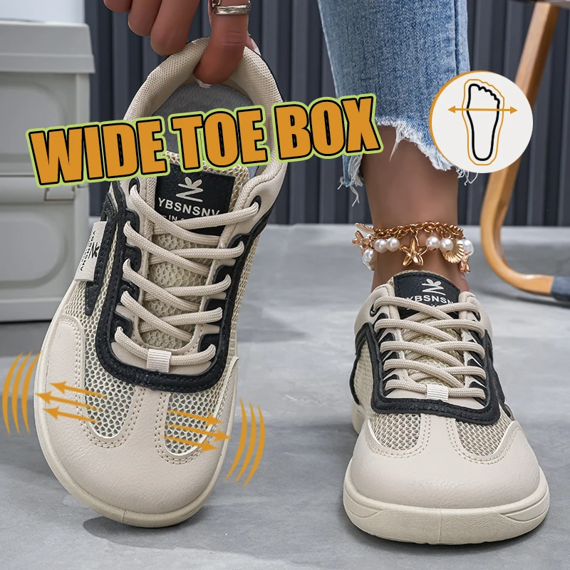 2026 New Men's German Training Shoes Breathable Mesh Casual Sports Shoes Round-Toe Flat Lace-Up Sneakers