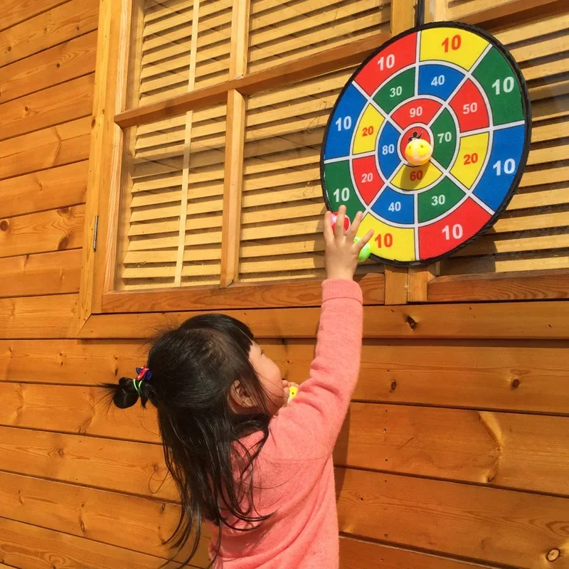 [Engraçado] brinquedo esportivo social pai-filho jogo de dardo de segurança com 8 peças de bolas pegajosas conjunto jogo de tiro brinquedo interativo familiar