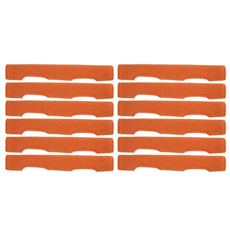 Hard Hat Sweatband- Cotton Washable Hard Hat Self Adhesive Sweat Band Liner Reusable Hard Hat Helmet Sweat Pads