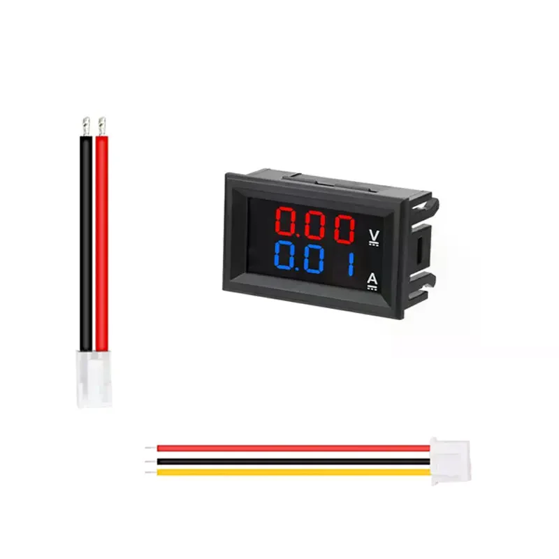Accessory 0-100v 10a Digital Voltmeter Ammeter Dual Display Voltage Detector Current Meter Panel Amp Volt Gauge 0.28