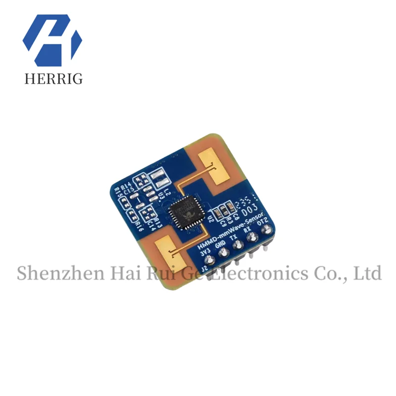 

MicroSnow 24GHz millimeter-wave radar human micro-motion sensing sensor smart home serial communication module
