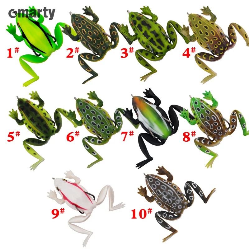 Thunder Frog Soft Bait Toad Frog 6.5cm/19g Attack Blackfish Imitation False Fishing Lure Road Runner