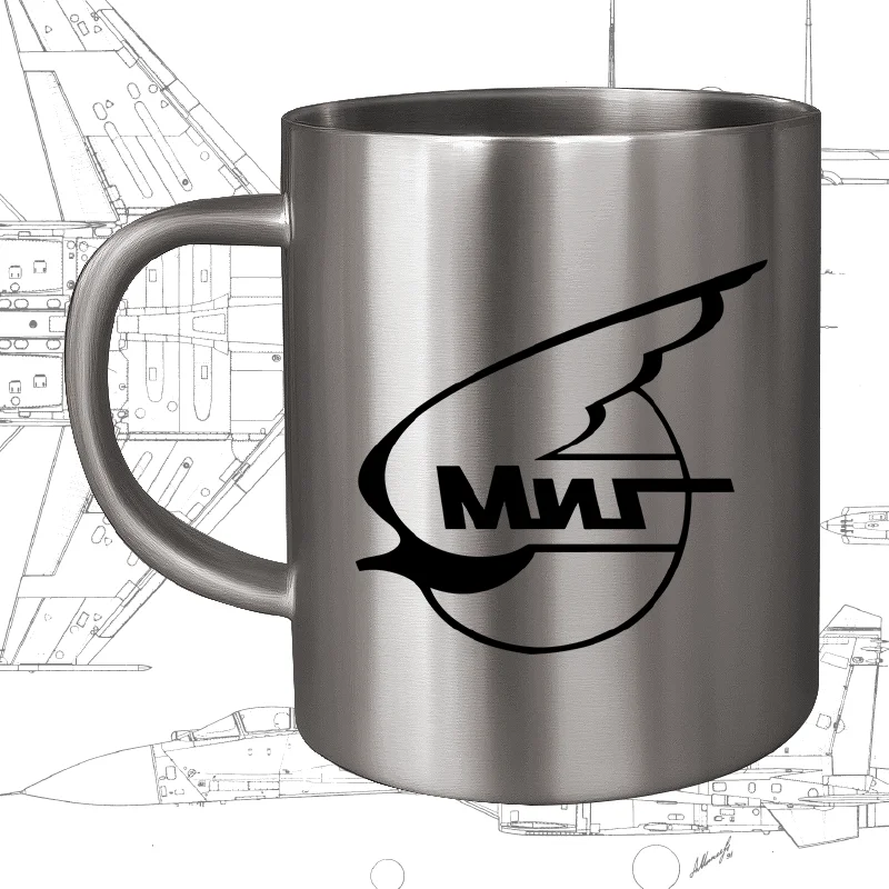 Soviet Aviation Industry Design Bureau Sukhoi Mig Antono Stainless Steel Cup Water Cup Mug Coffee Cup
