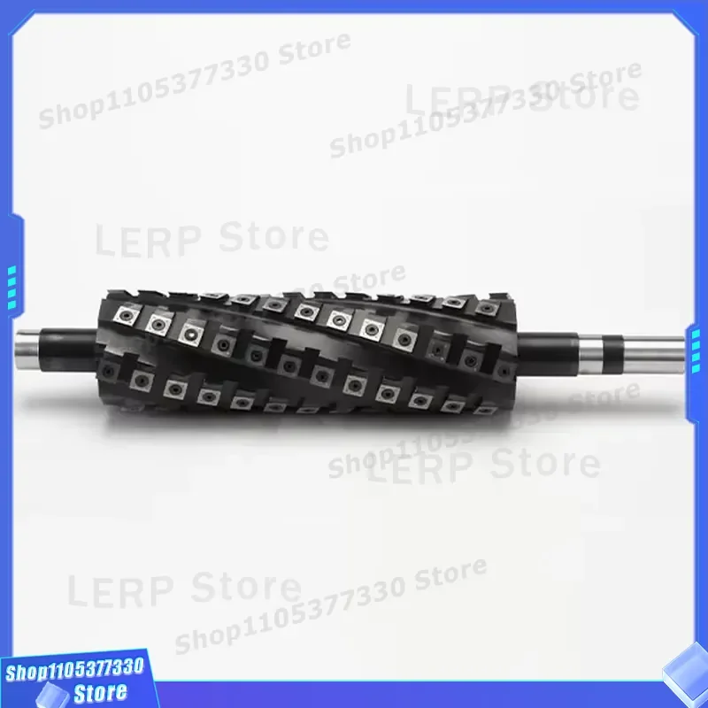 XPtools Steel Spiral Cutter Head for Woodworking Planer Essential Replacement Parts Compatible with Woodworking Machinery