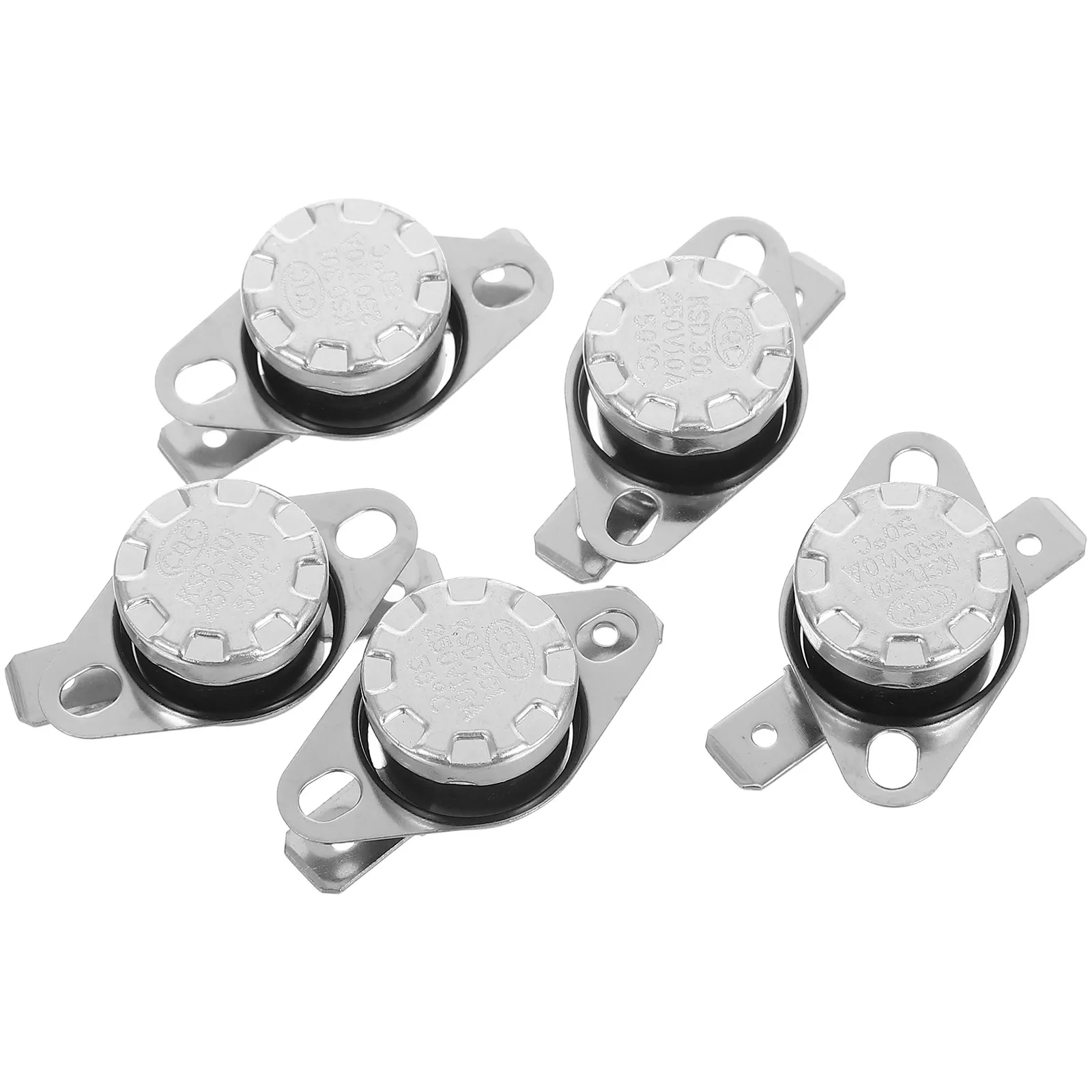 5pcs KSD301 50C 10A 250VAC Temperature Controller Thermal Switch for Water Dispenser Heater Coffee Maker Oven Thermostat