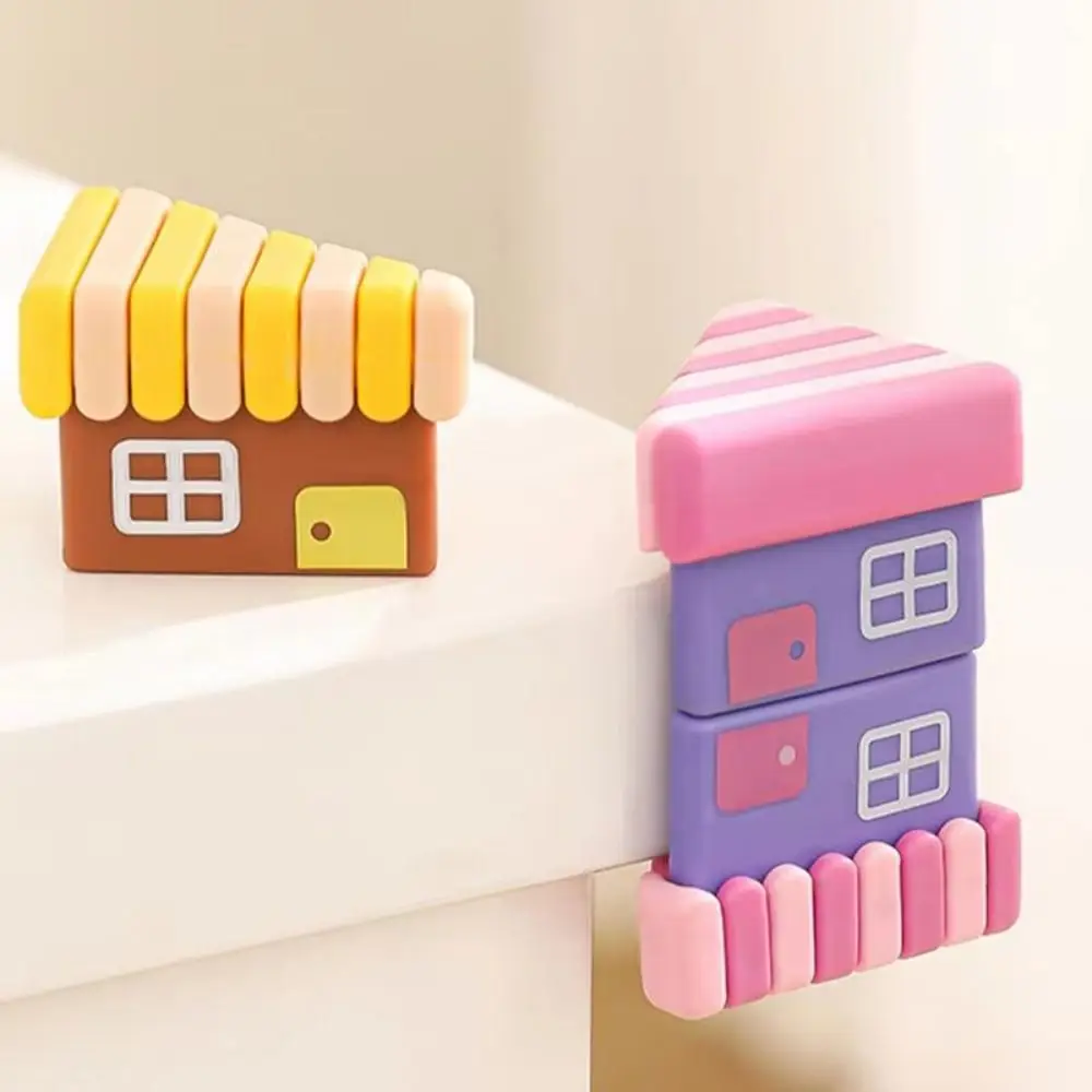

2Pcs Cartoon Table Corner Covers Babyproofing Anticollision Furniture Corner Bumper Guards House Design Corner Protectors