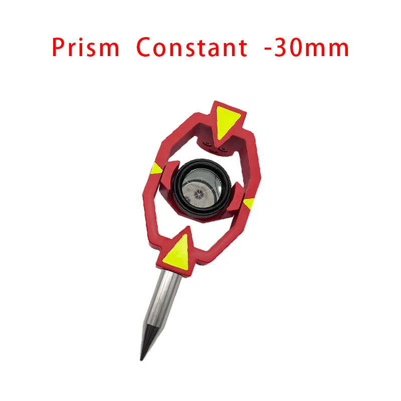 Mini Prism silvering Reflector For Leica Total Station Surveying point Constant +17.5MM/0MM/-30MM Accessories Topography