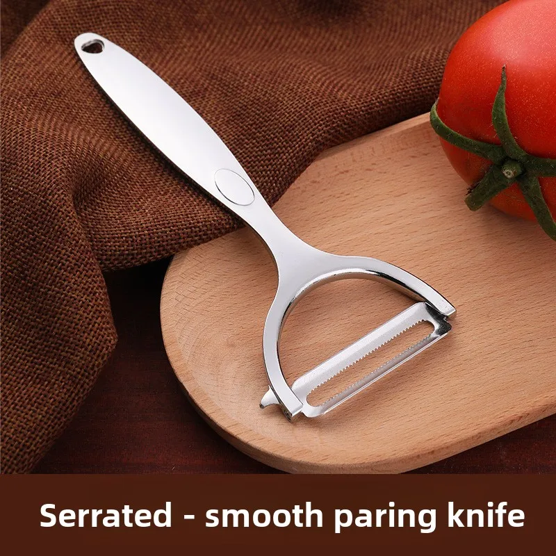 

Stainless steel paring knife wholesale pumpkin planer kitchen zinc alloy fruit melon household peeler scraper paring knife