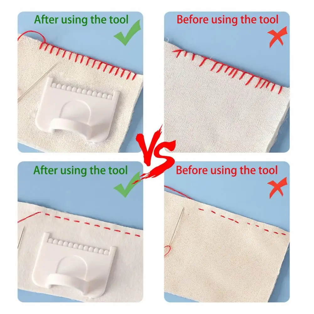 Sewing Finger Ruler Template Stitch Equalizer Tool 3 Pcs Thumb Sewing Templates with Scale Hand Sewing Seam Guides for Quilting