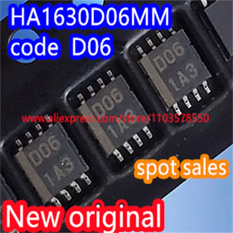 10PCS  Brand new original HA1630D06T HA1630D06TEL code 0D06 Operational amplifier chip TSSOP8 package HA1630D06MM code D06