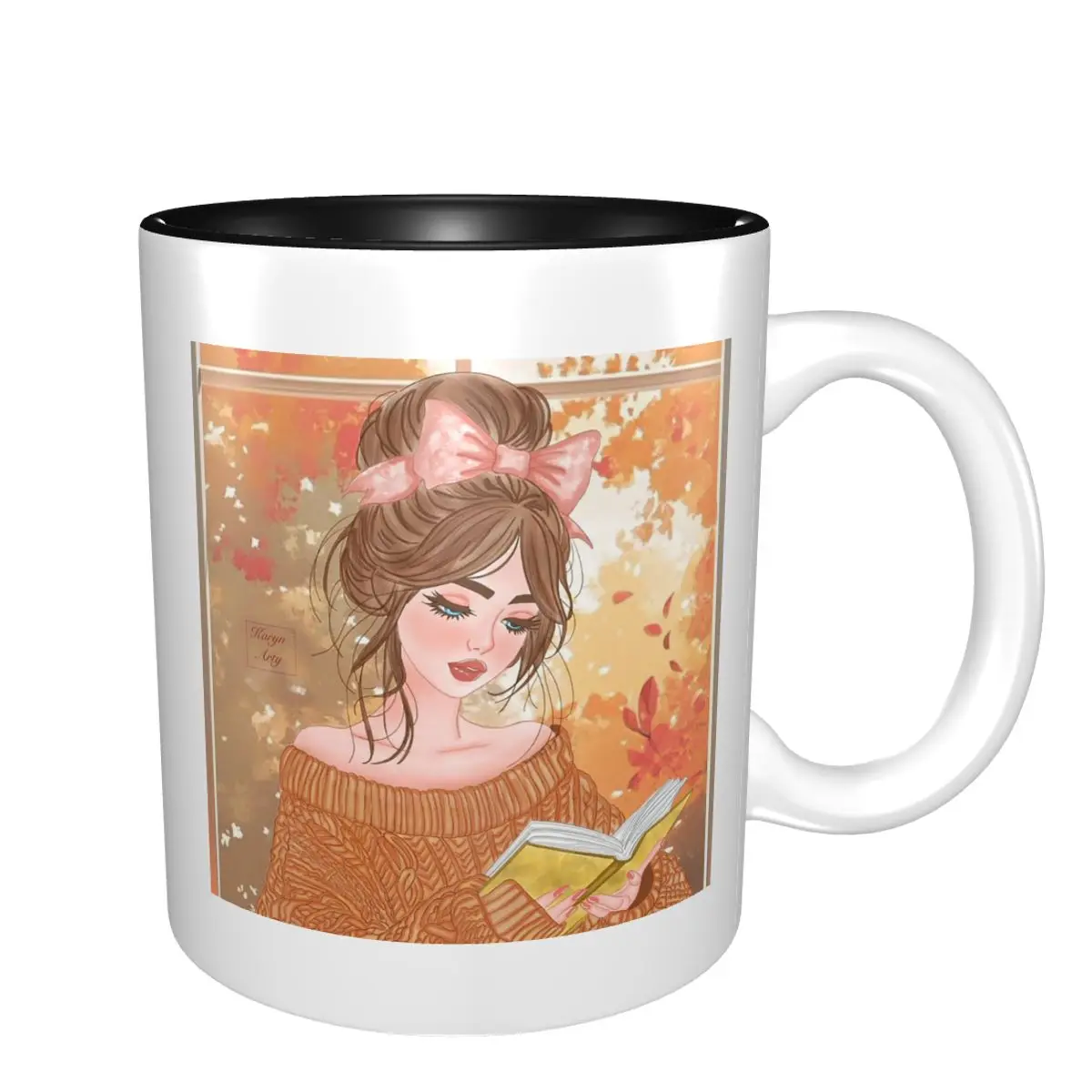 Cozy Fall November Mug Funny Ceramic Coffee Cups Tea Mugs Milk Cup Drinkware Gifts for Woman Man