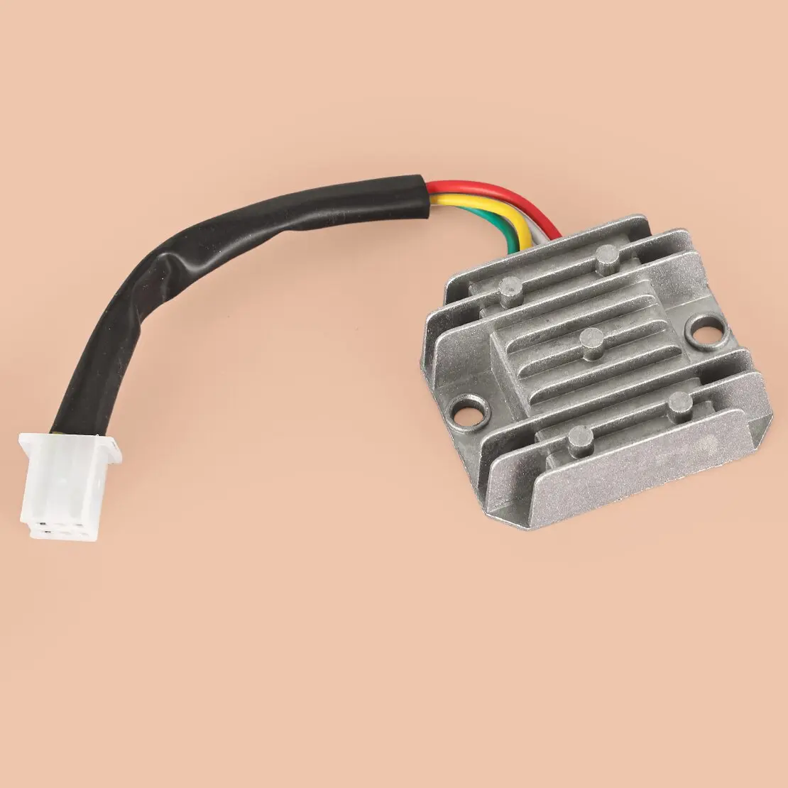 12V 4 Wire Voltage Regulator Rectifier Fit For Motorcycle GY6 125cc 150cc Scooter Moped ATV Quad
