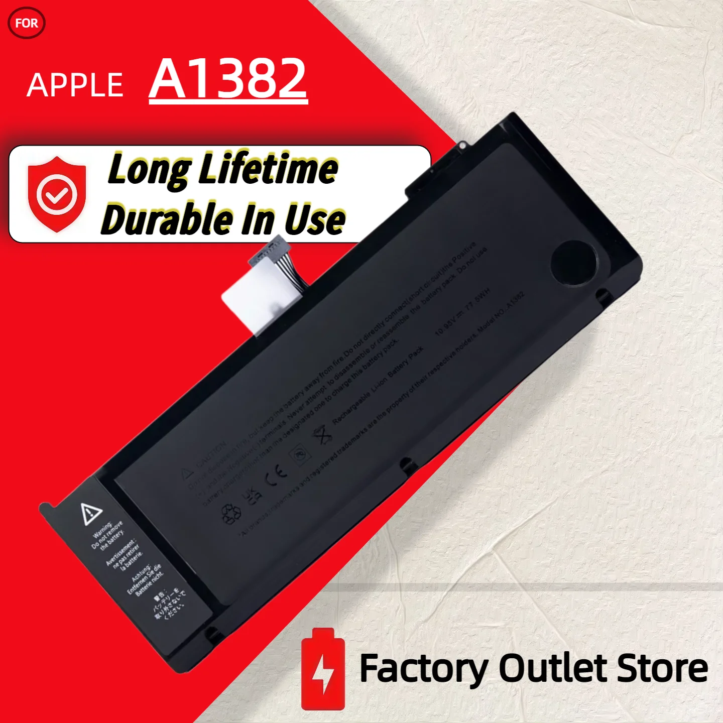 Wholesale And Retail❗❗❗  A1382 Laptop Battery for Apple MacBook Pro 15