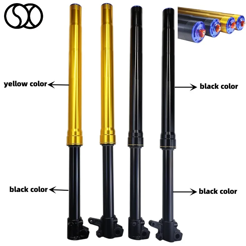 Color Optional 45/48/51mm Fork Cheap Upside Down Hydraulic Oil Motorcycle Front Shock Absorber Wholesale