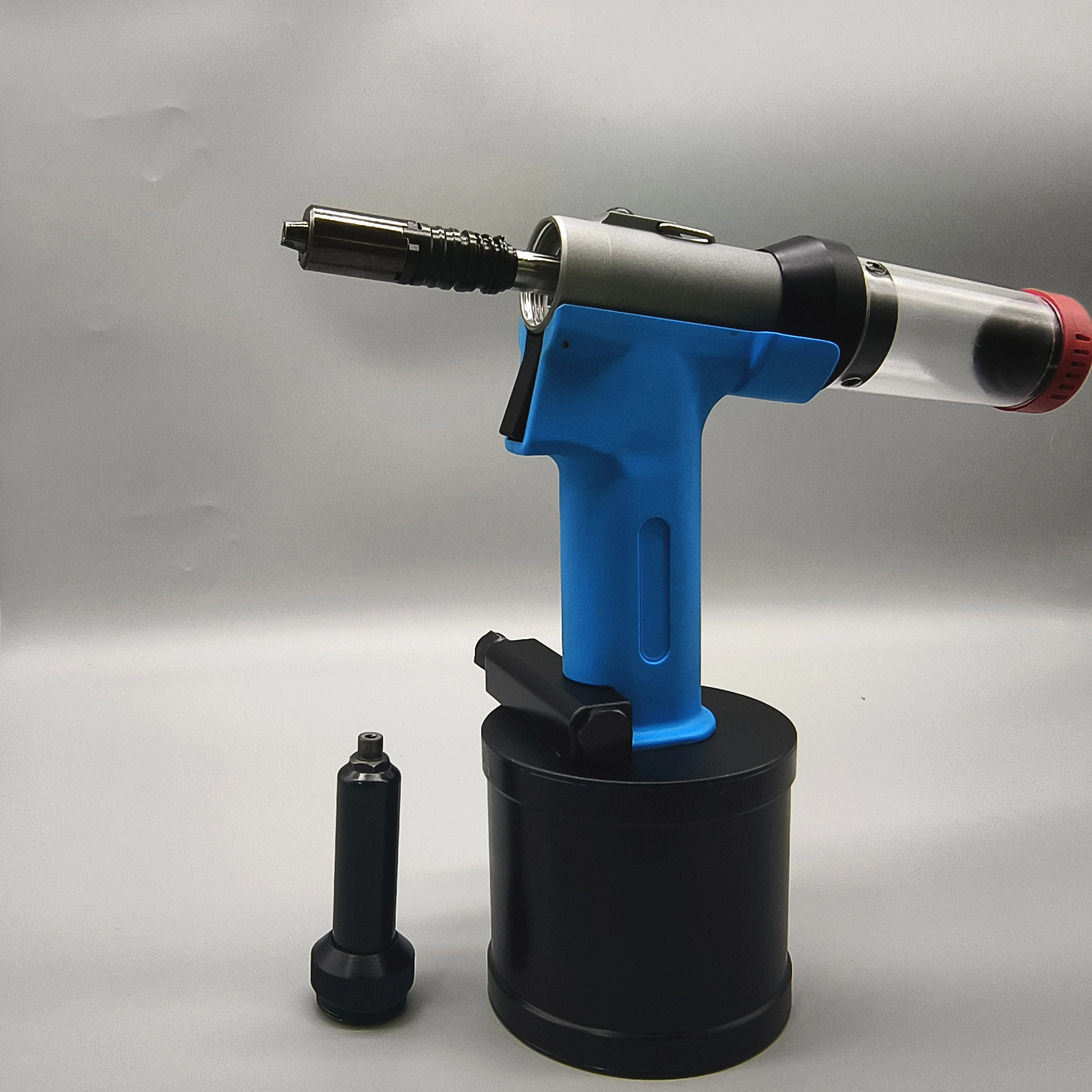 Kit rivettatrice pneumatica manuale automatica di facile utilizzo Pistola per rivetti idraulici per strumento efficiente per l'inserimento del piercing