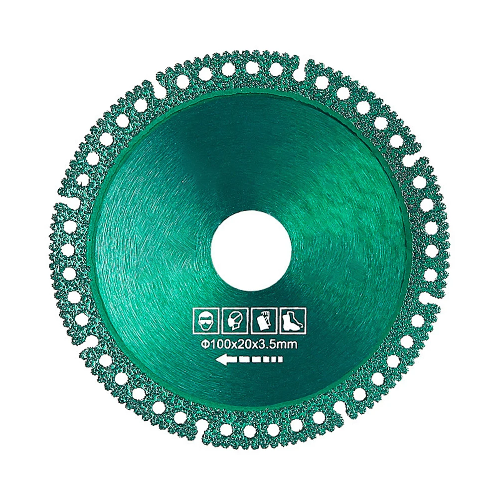 1/2Pcs Glas Snijden Disc 100Mm 2Mm Dikte Zaagblad Jade Kristal Wijn Flessen Slijpen Afkanten snijmes Snijden