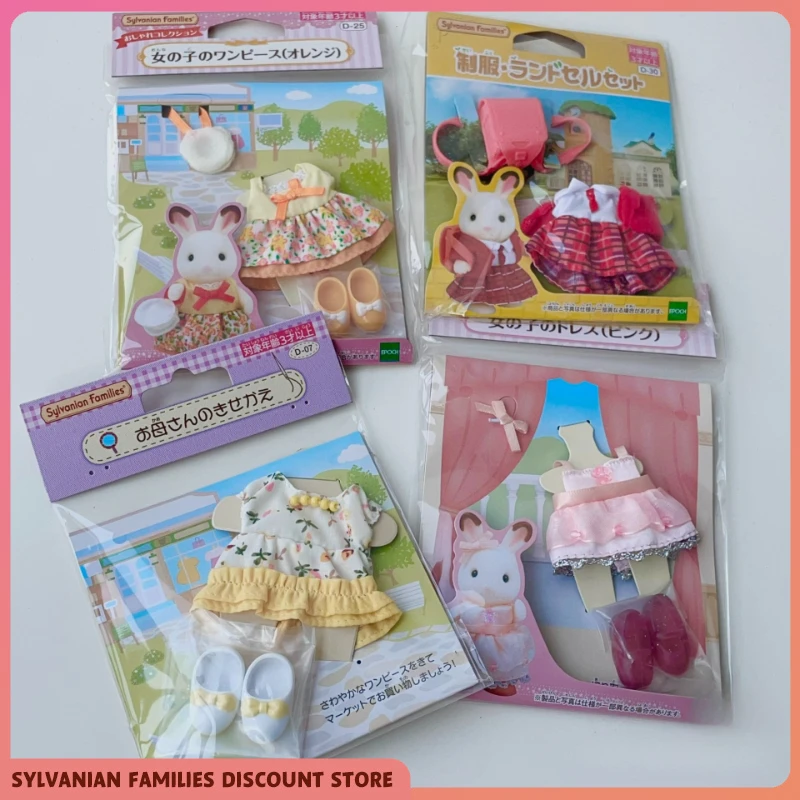 

Sylvanian Families Toys Ternurines Calico Critters Gift Sets Figures Cute Toys for Children Anime Clothes Series Dolls for Girls