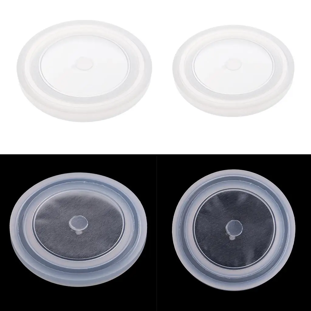 Jewelry Making Silicone Mold Round Resin Casting Bracelet Mould Flexible Accessory for DIY Bangle Craft Projects