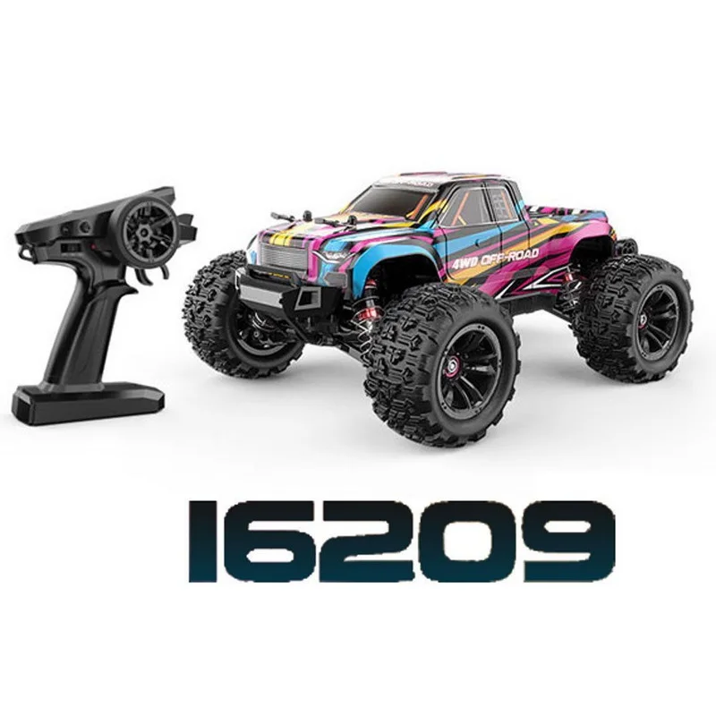 MJX 16209 1/16 Hyper Go 4WD coche sin escobillas de alta velocidad r/c Hobby camión todoterreno 2,4G Control remoto 4WD r/c coche/camión de rueda grande r/c