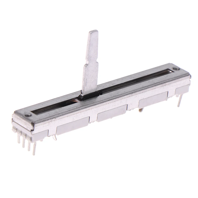 1Pc 60mm Stereo Sliding Push Fader Straight Slide Potentiometer, DJ Mixer Fader for DJM 350 400 600 700 800