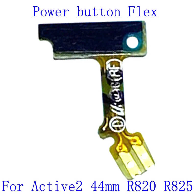 1 pz Power On Off Key ritorno posteriore Menu pulsante interruttore cavo flessibile per Samsung Galaxy Watch Active 2 R830 R835 R820 R825 40mm 44mm