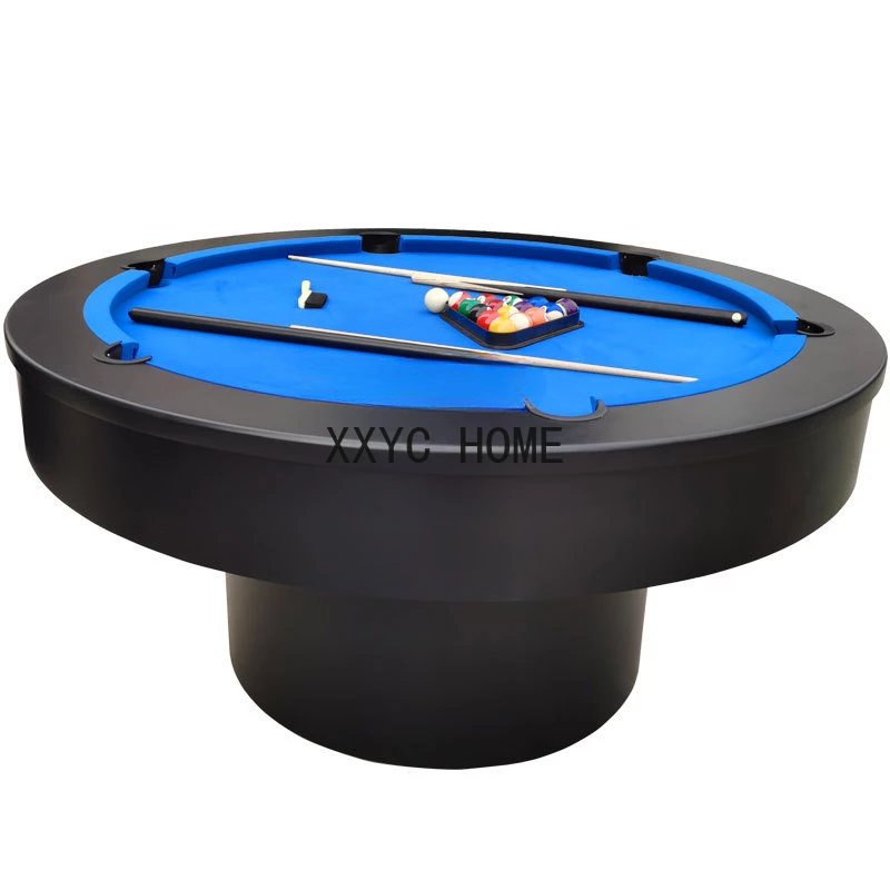 round Pool Table Standard Commercial Multi-Function Billiards Dining Table Conference Table Home Indoor