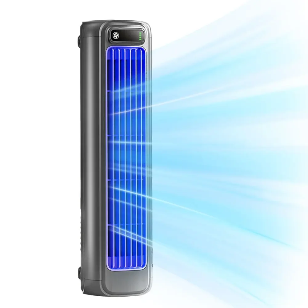 

Портативный башенный вентилятор, 3-скоростной вентилятор для кондиционера, тихий настенный воздухоохладитель, безлистный вентилятор для дома и офиса, настольный вентилятор