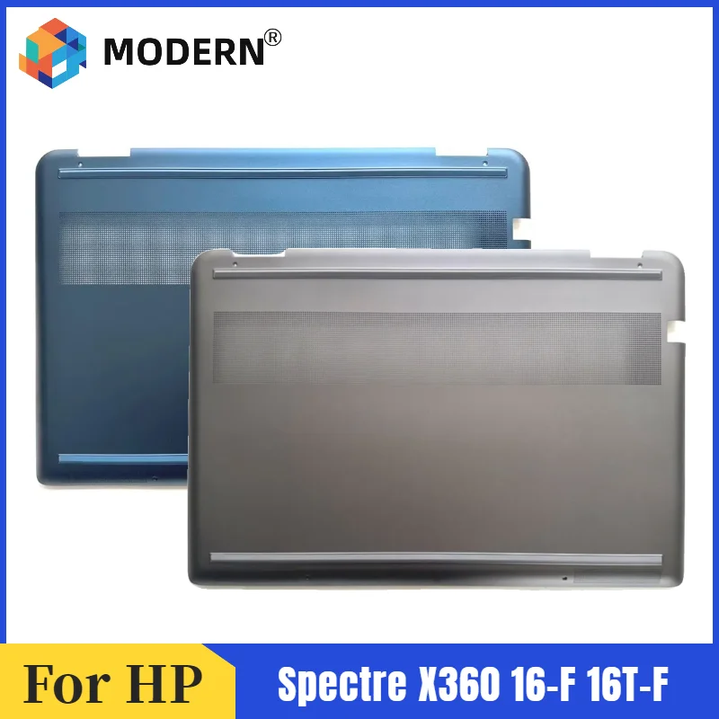 Baru untuk HP Spectre X360 16-F 16T-F penutup dasar bawah Case rendah M83459-001 Shell D