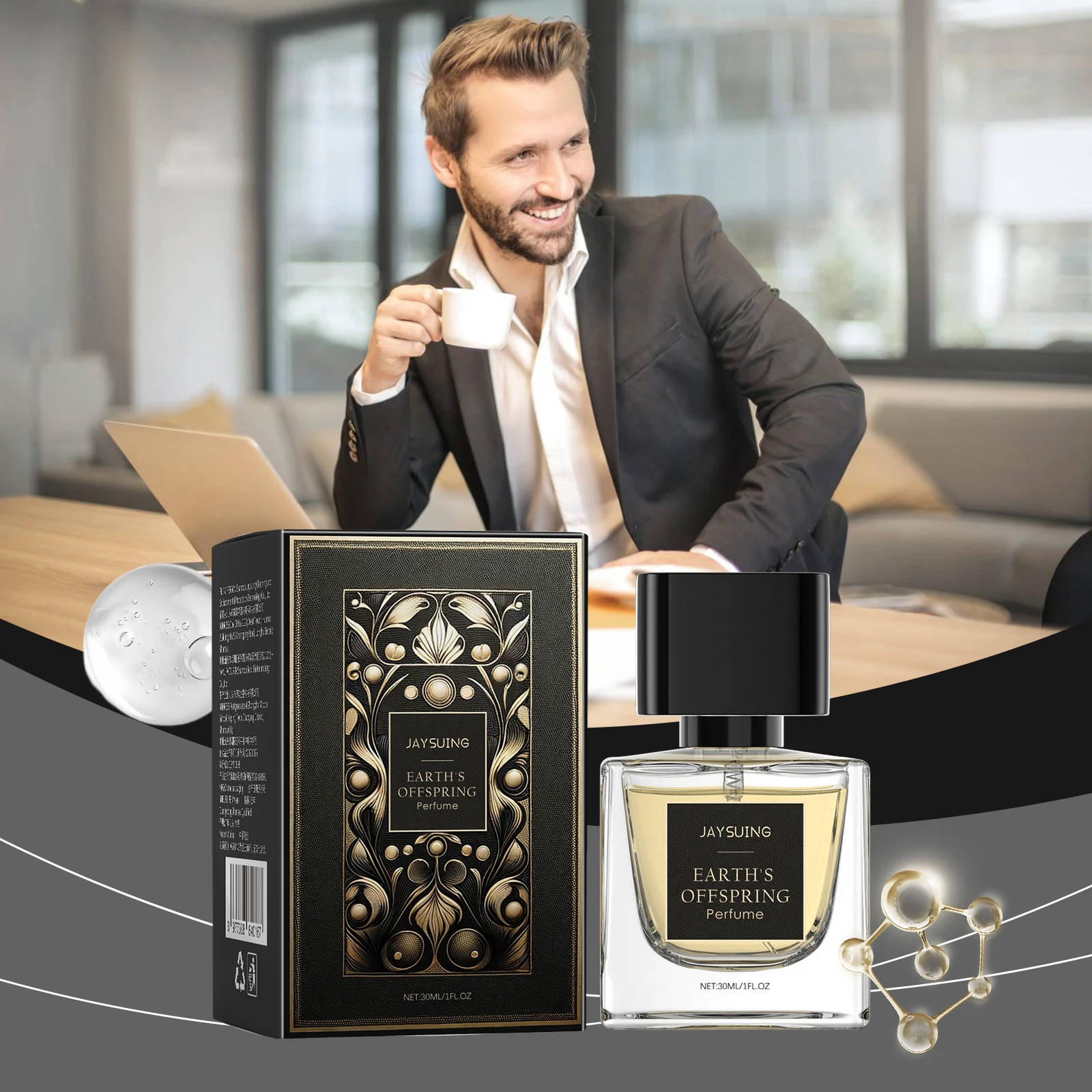 Perfume para hombre, perfume de larga duración, floral, colonia, feromonas, citas diarias, atraer mujeres, perfume Eau de Toilette, Sex P